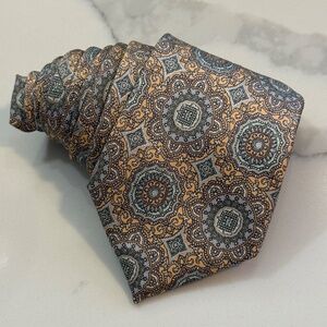 Pierre Cardin Couture Collection Silk Grecian Roman Print